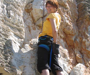 Cliff climbing Rovinj