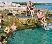 Rovinj beach 8